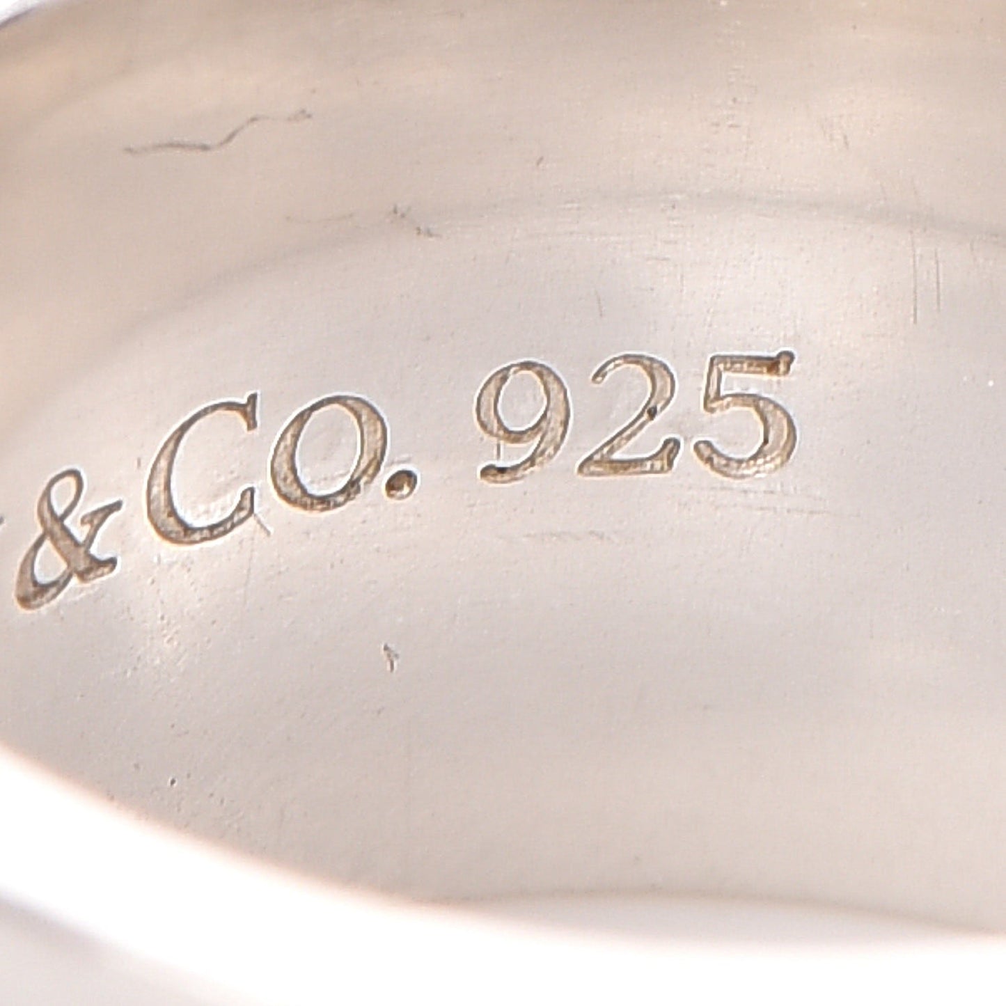 Sterling Silver Wide 1837 Ring 56 7.5