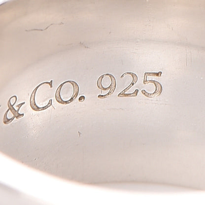 Tiffany Sterling Silver Wide 1837 Ring 56 7.5 3 of 4