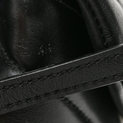 Saint Laurent Calfskin Y Quilted Monogram Monochrome Toy Loulou Crossbody Bag Black 11 of 11