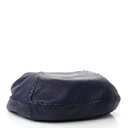Bottega Veneta Cervo Deerskin Large Hobo Denim 3 of 4