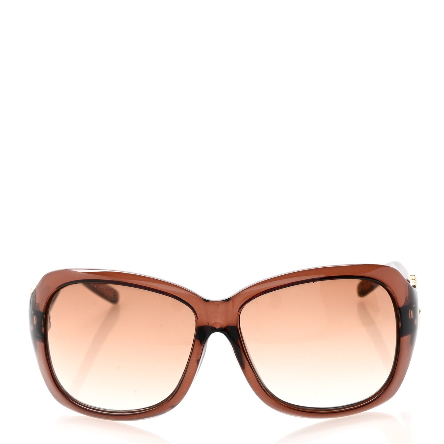 Acetate Square Frame Sunglasses GG3044FS Brown