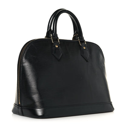 Louis Vuitton Epi Alma PM Black 3 of 20