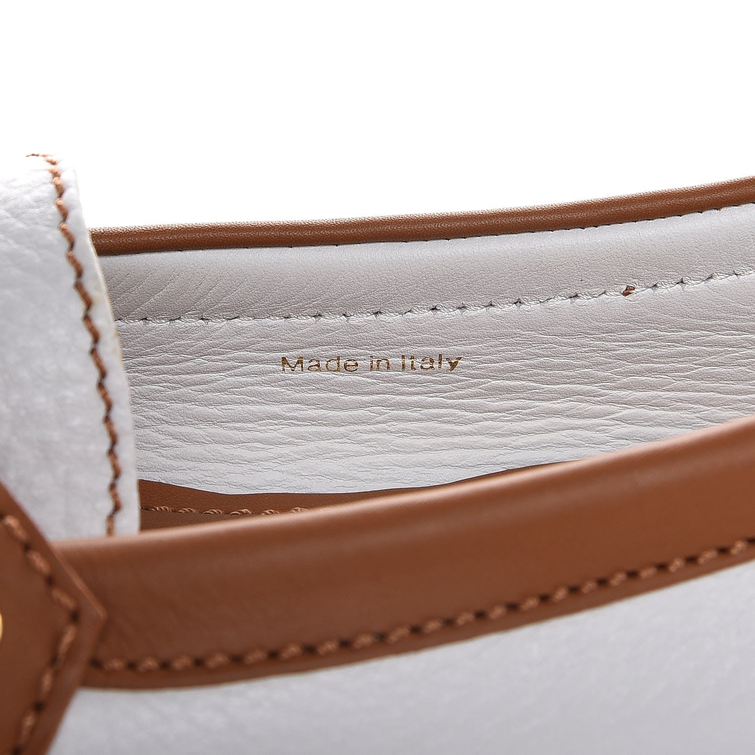 Louis Vuitton Calfskin Fleur Oxford Loafers 40 Cognac White White 11 of 13