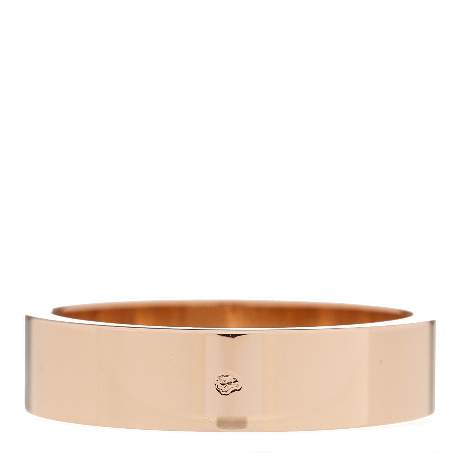 Hermes 18K Rose Gold PM Collier De Chien Ring 56 7.5 2 of 3