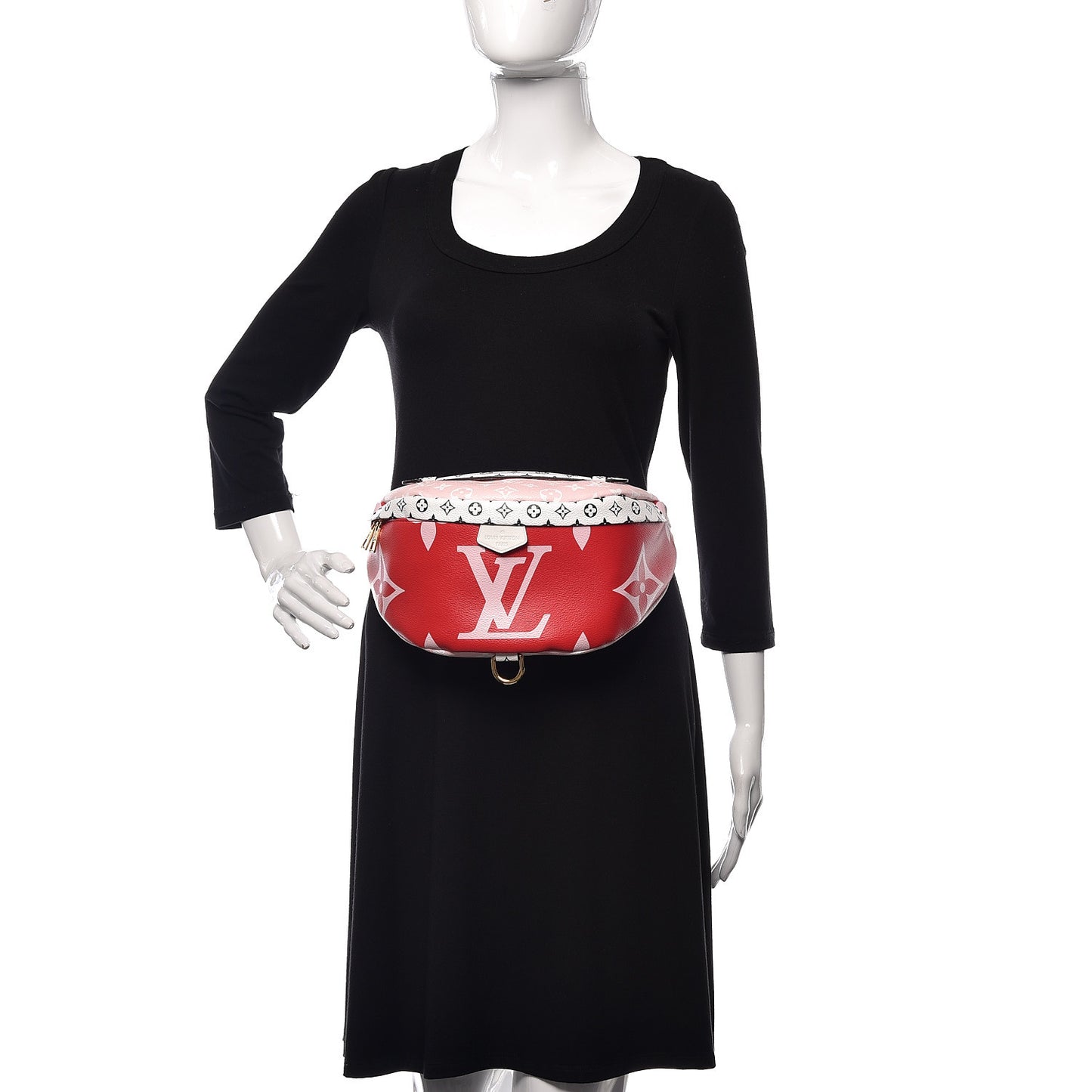 Monogram Giant Bumbag Rouge