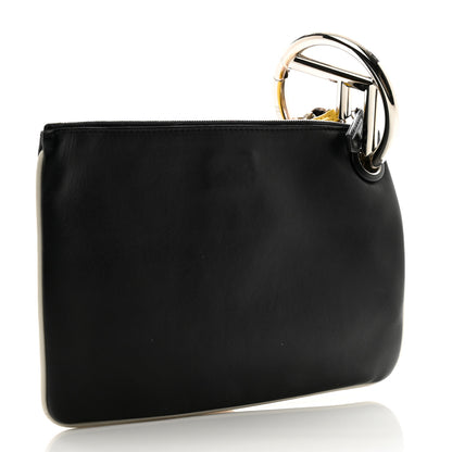 Fendi Vitello Century Opaco F is Fendi Tri-Color Triplette Pouch Set Black Multicolor 3 of 13