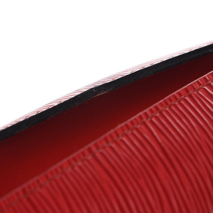Louis Vuitton Epi Cluny Castillan Red 10 of 11