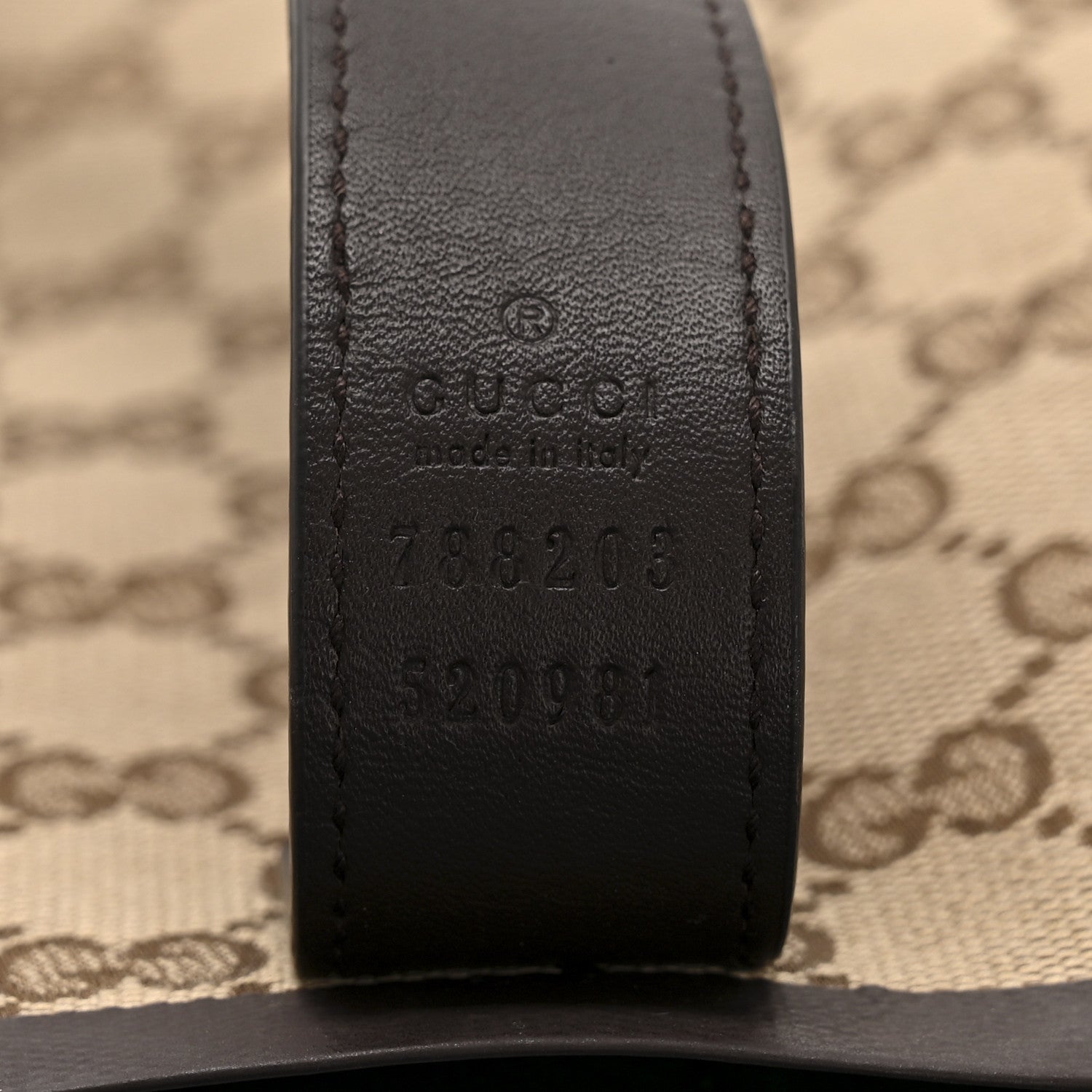Gucci Monogram Medium Totissima Shopping Tote Beige Ebony 7 of 12