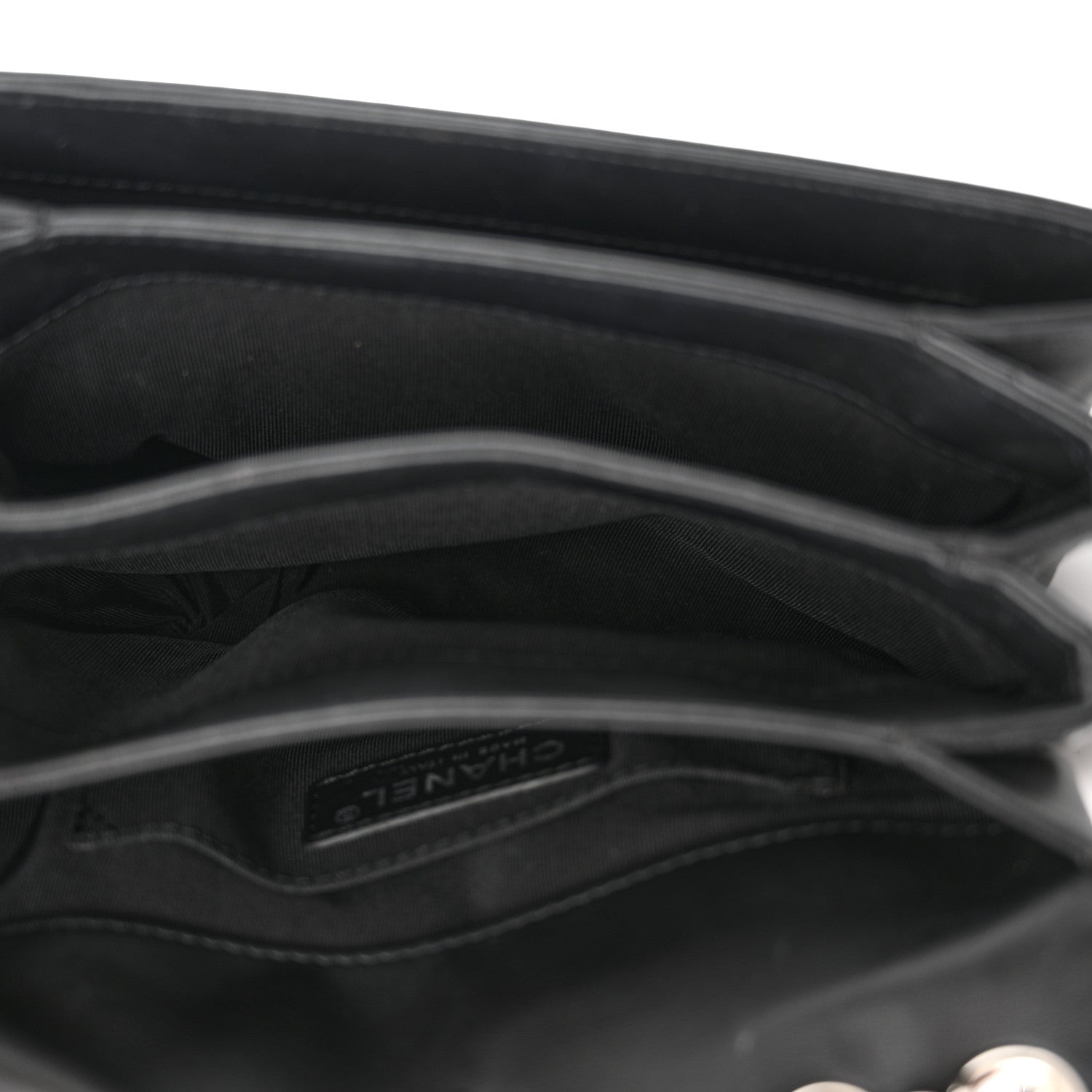 Chanel Calfskin Mini Tramezzo Flap Black 5 of 13