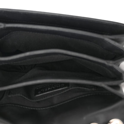 Chanel Calfskin Mini Tramezzo Flap Black 5 of 13