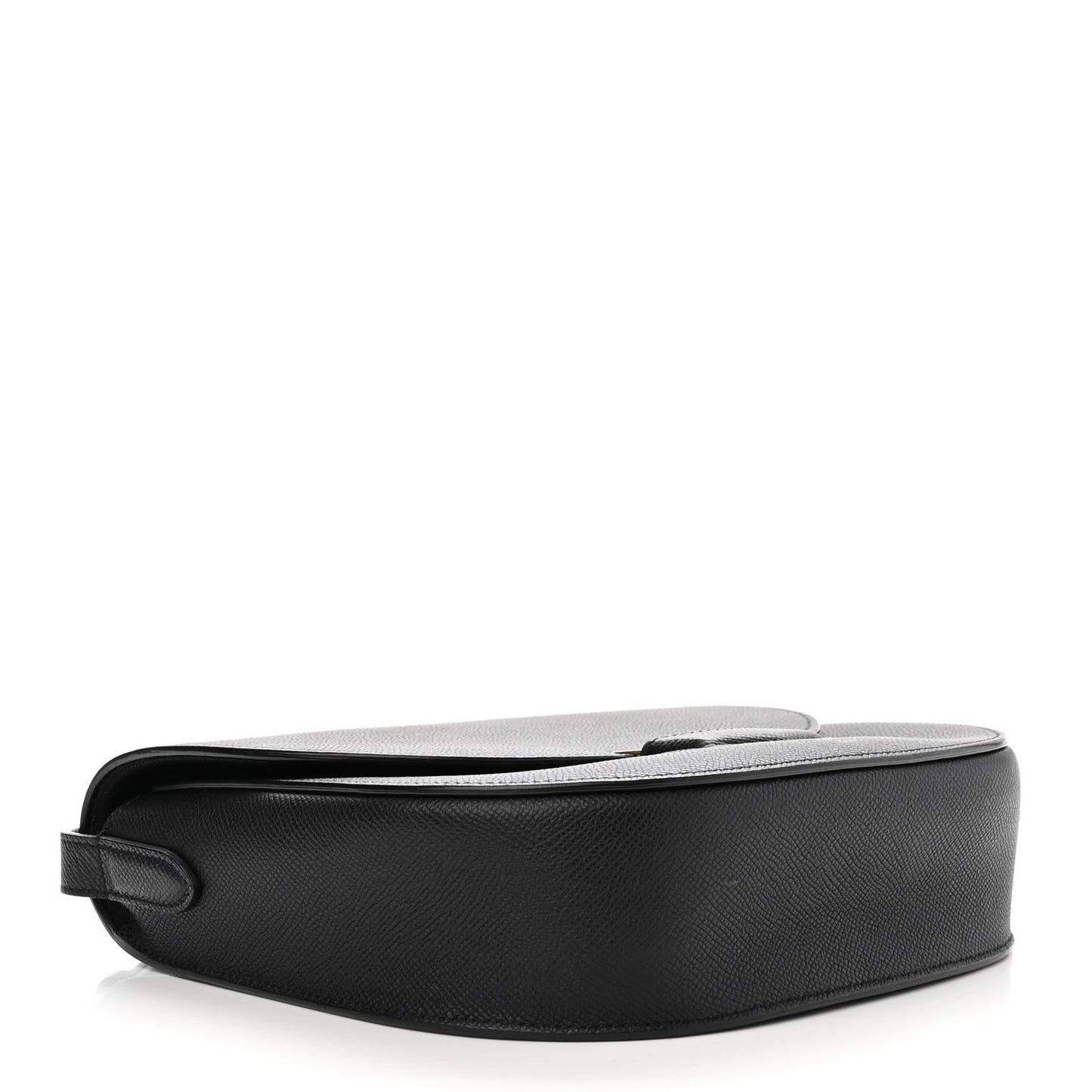Grained Calfskin Medium Trotteur Black