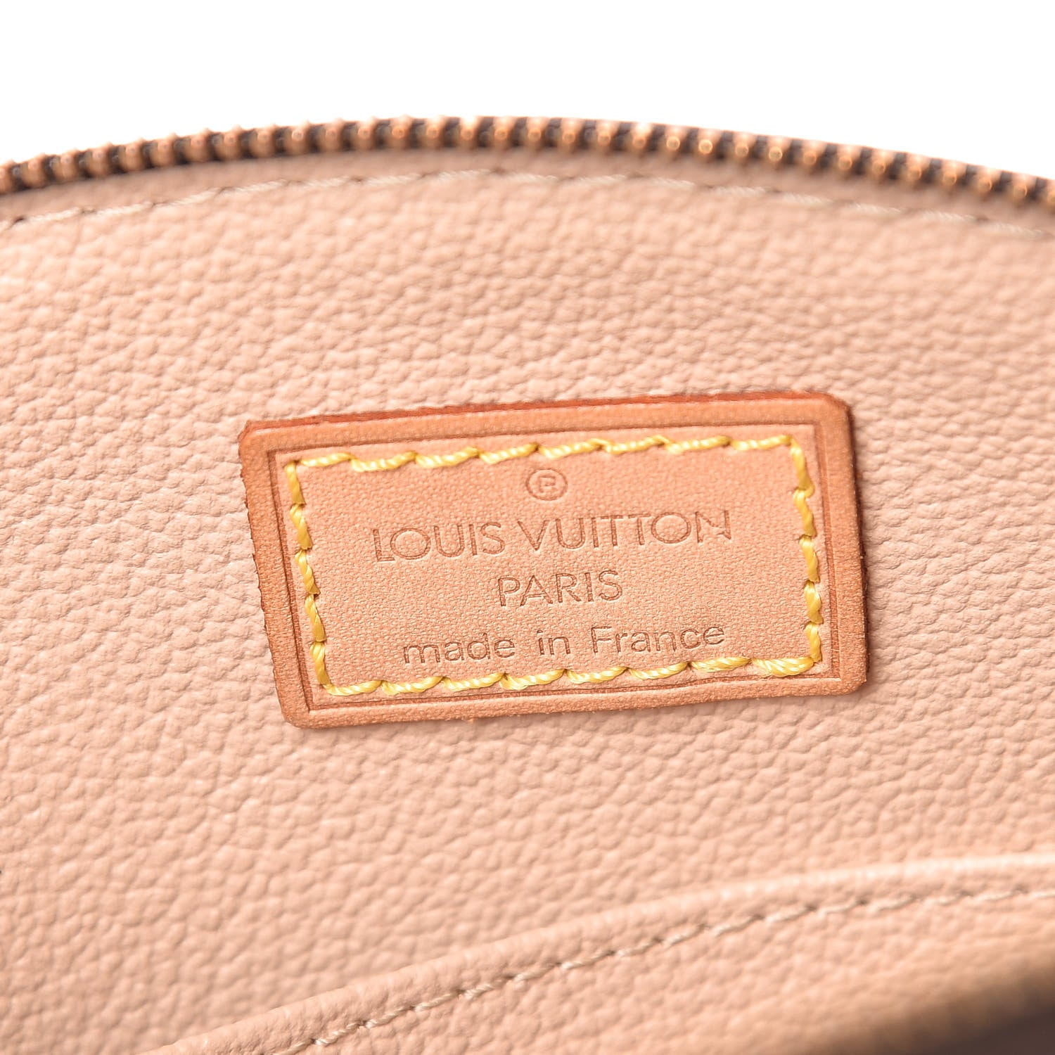 Louis Vuitton Monogram Trousse Demi Ronde 6 of 8