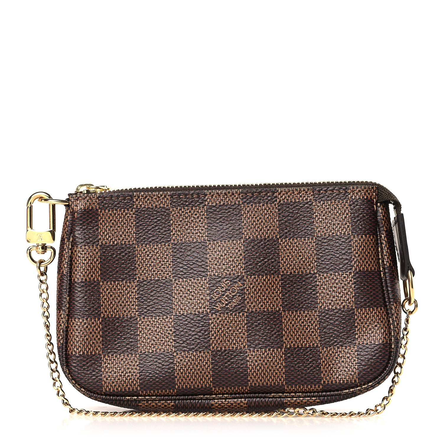 Louis Vuitton Damier Ebene Mini Pochette Accessories 1 of 9