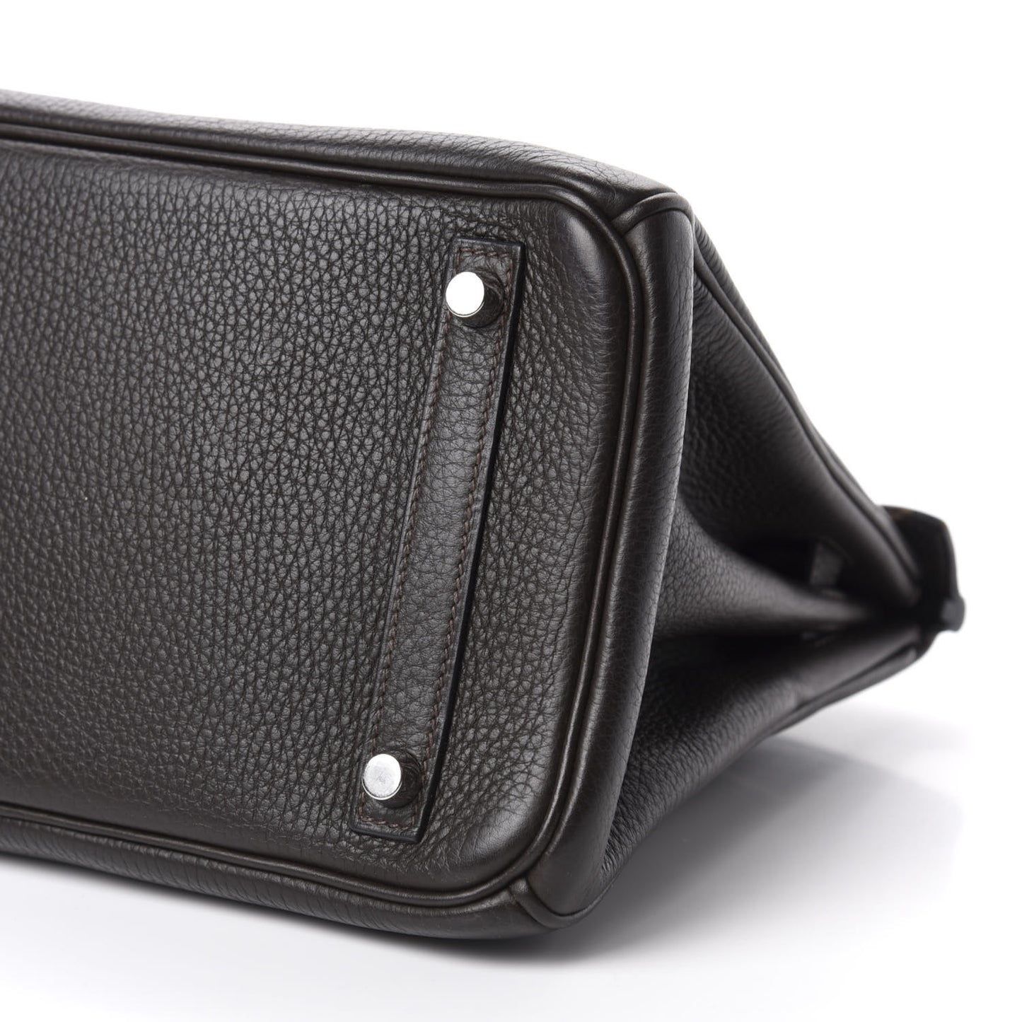 Taurillon Clemence Birkin 30 Chocolate
