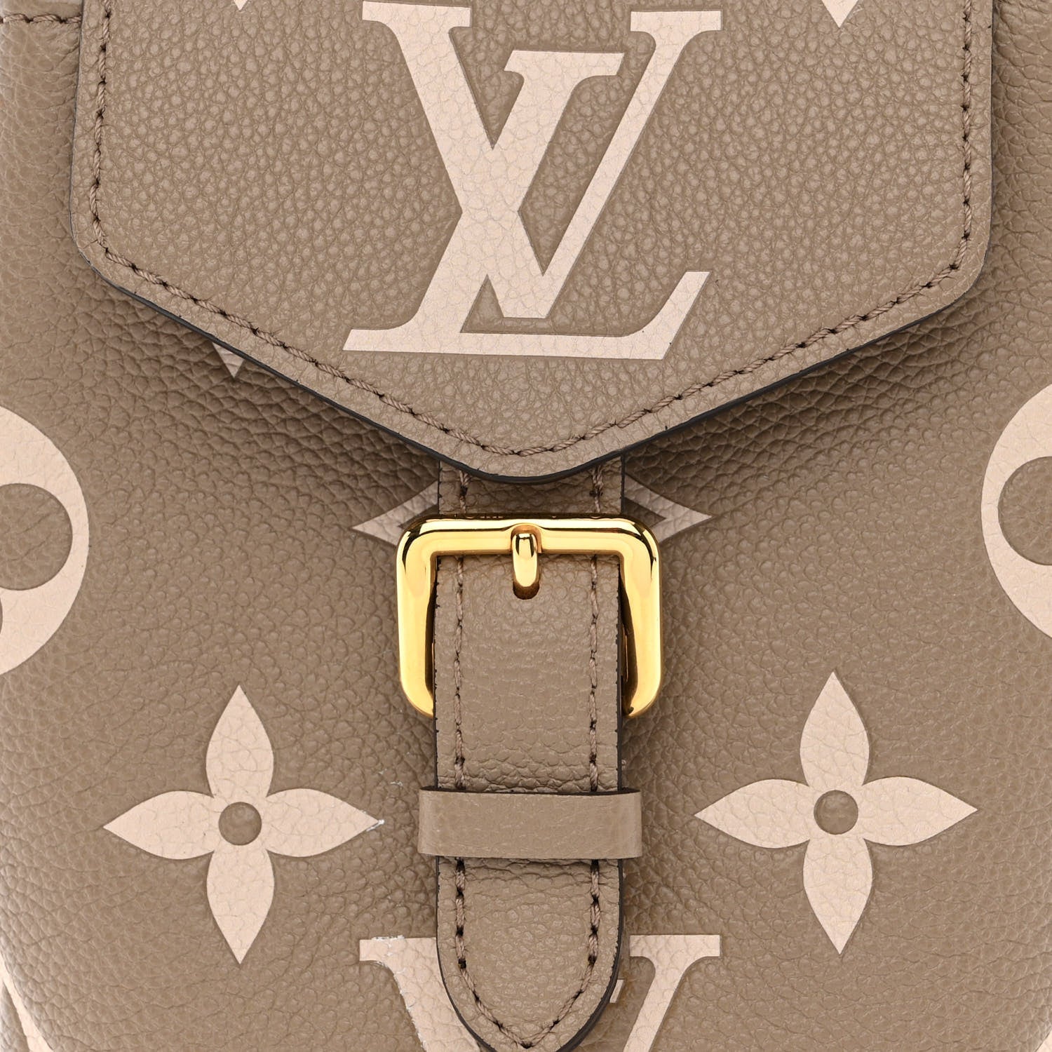 Louis Vuitton Empreinte Monogram Giant Tiny Backpack Tourterelle Cream 7 of 10