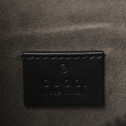 Gucci GG Supreme Monogram Belt Bag Black 6 of 9