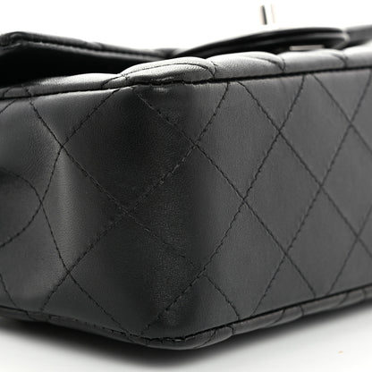Chanel Lambskin Quilted Mini Rectangular Flap Black 9 of 10