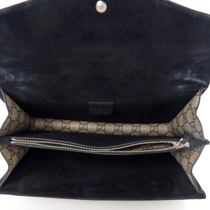 Gucci GG Supreme Monogram Small Dionysus Shoulder Bag Black 5 of 12