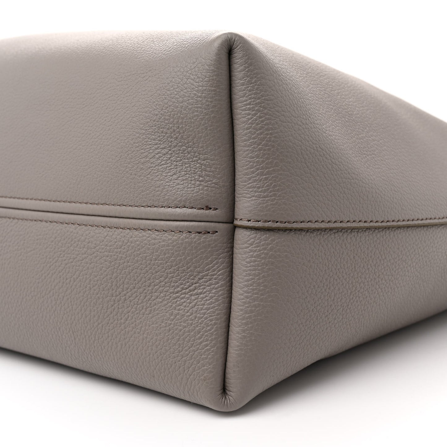 Calfskin Large Marcie Tote Cashmere Grey