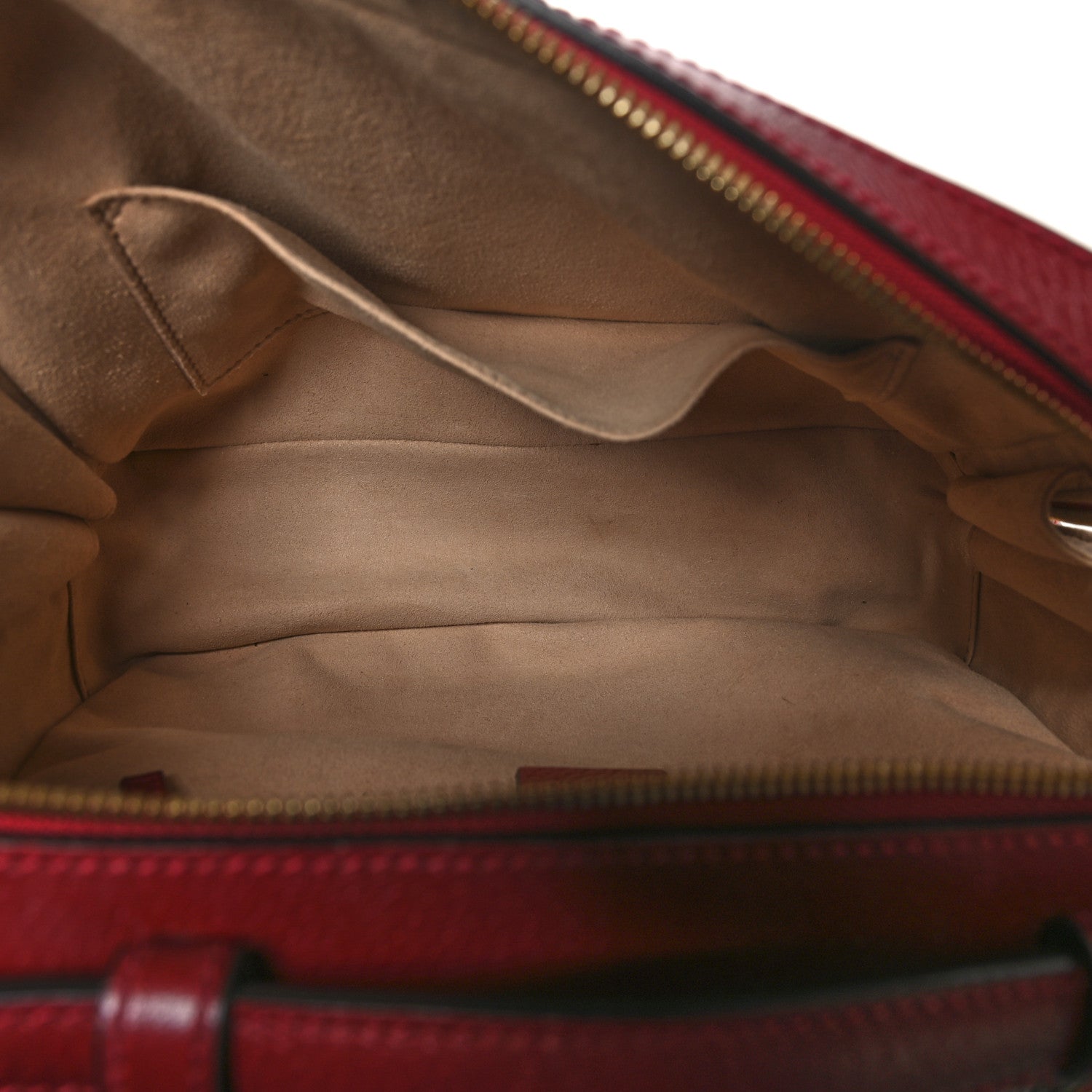 Gucci GG Supreme Monogram Flora Web Small Ophidia Top Handle Shoulder Bag Hibiscus Red 5 of 10