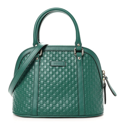 Gucci Soft Microguccissima Mini Dome Bag Emerald 1 of 10
