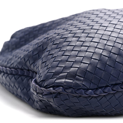 Bottega Veneta Nappa Intrecciato Maxi Veneta Hobo Sapphire 9 of 11