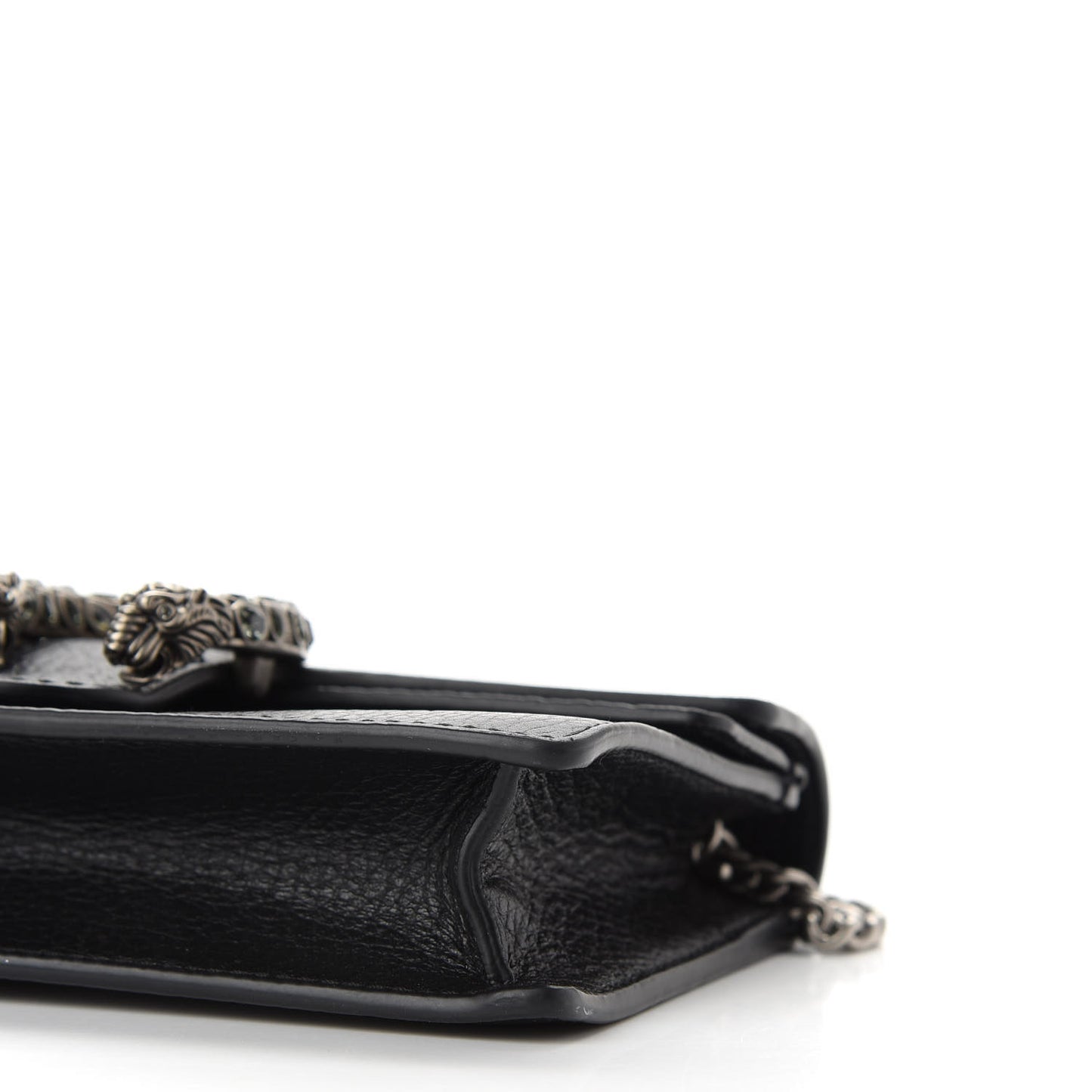 Calfskin Super Mini Dionysus Shoulder Bag Black