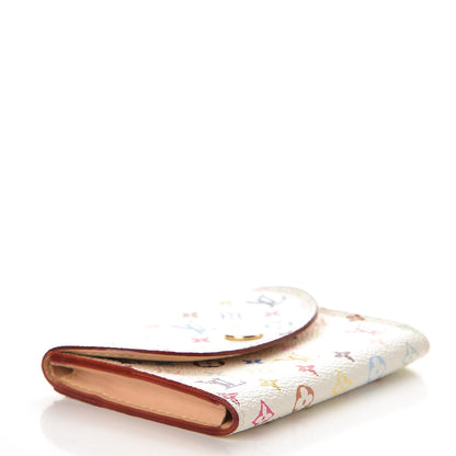 Louis Vuitton Monogram Multicolor Business Card Holder White 4 of 8