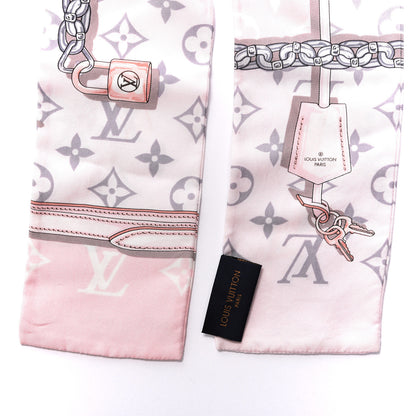 Louis Vuitton Silk Monogram Confidential Bandeau Light Pink 4 of 4