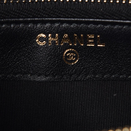 Chanel Caviar Quilted Small Boy Clutch With Chain Black 7 of 12