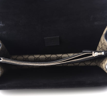 Gucci GG Supreme Monogram Small Dionysus Shoulder Bag Black 4 of 8
