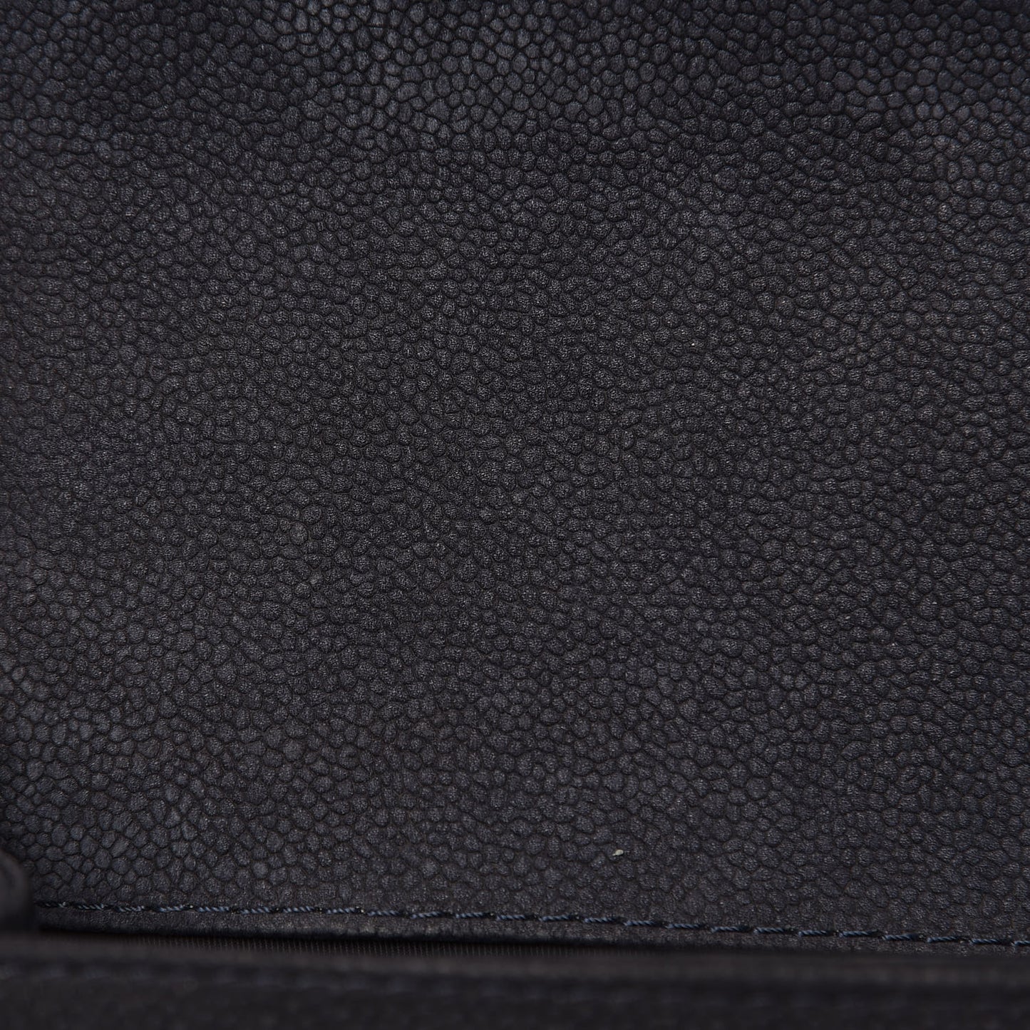 Iridescent Caviar Quilted Medium Boy Flap Navy