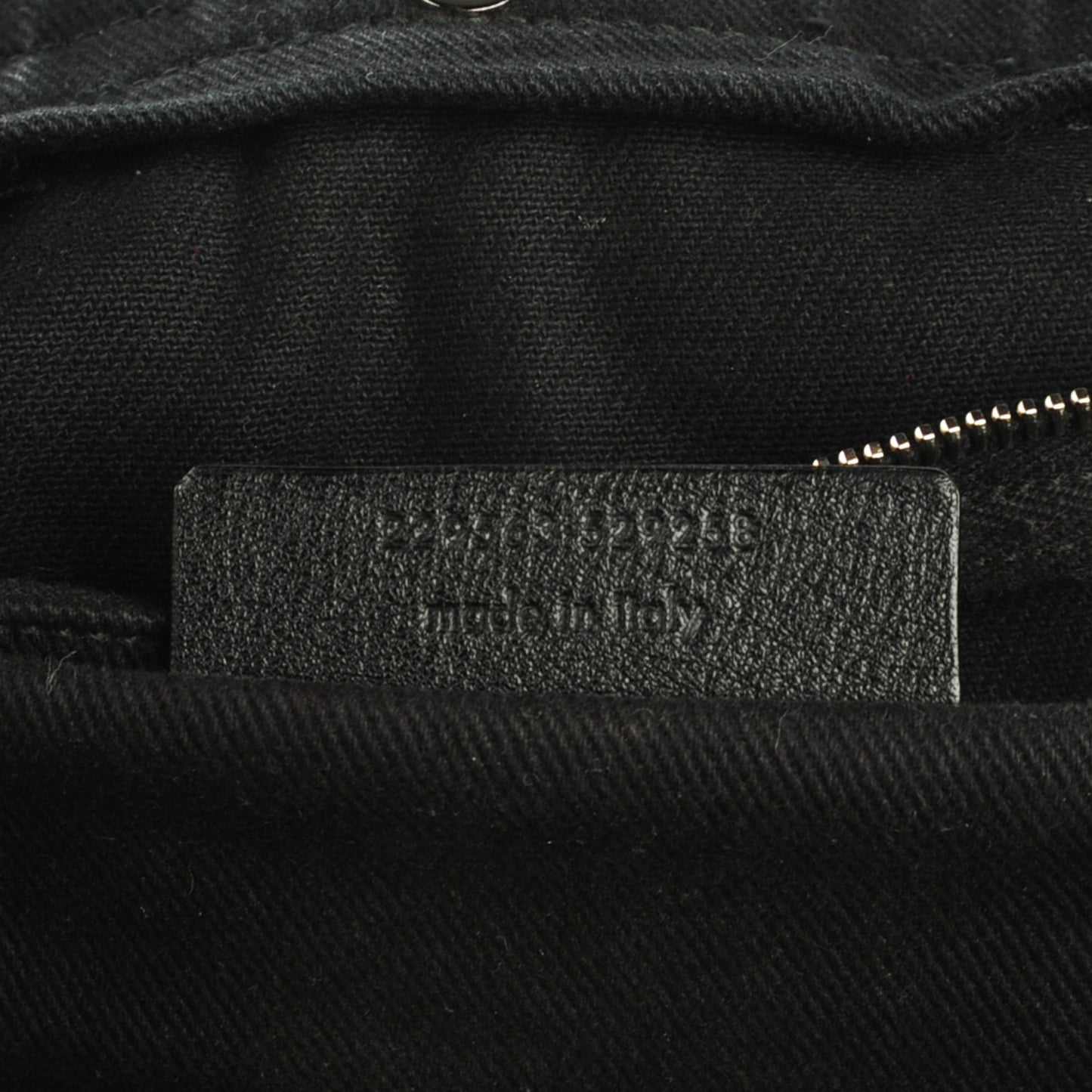 Calfskin Suede Large Muse Two Black