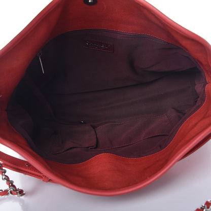 Chanel Caviar Quilted French Riviera Hobo Rouge 6 of 14