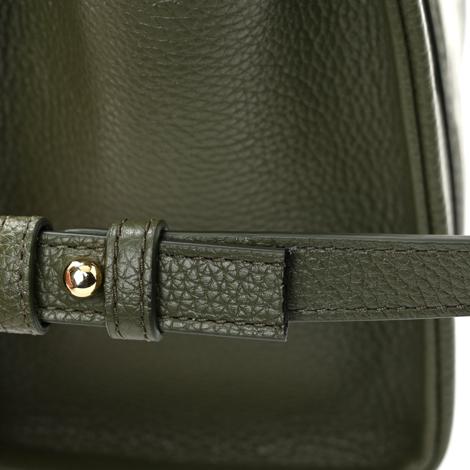 Marc Jacobs Grained Calfskin Small The Tote Bag Bronze Green 12 of 12