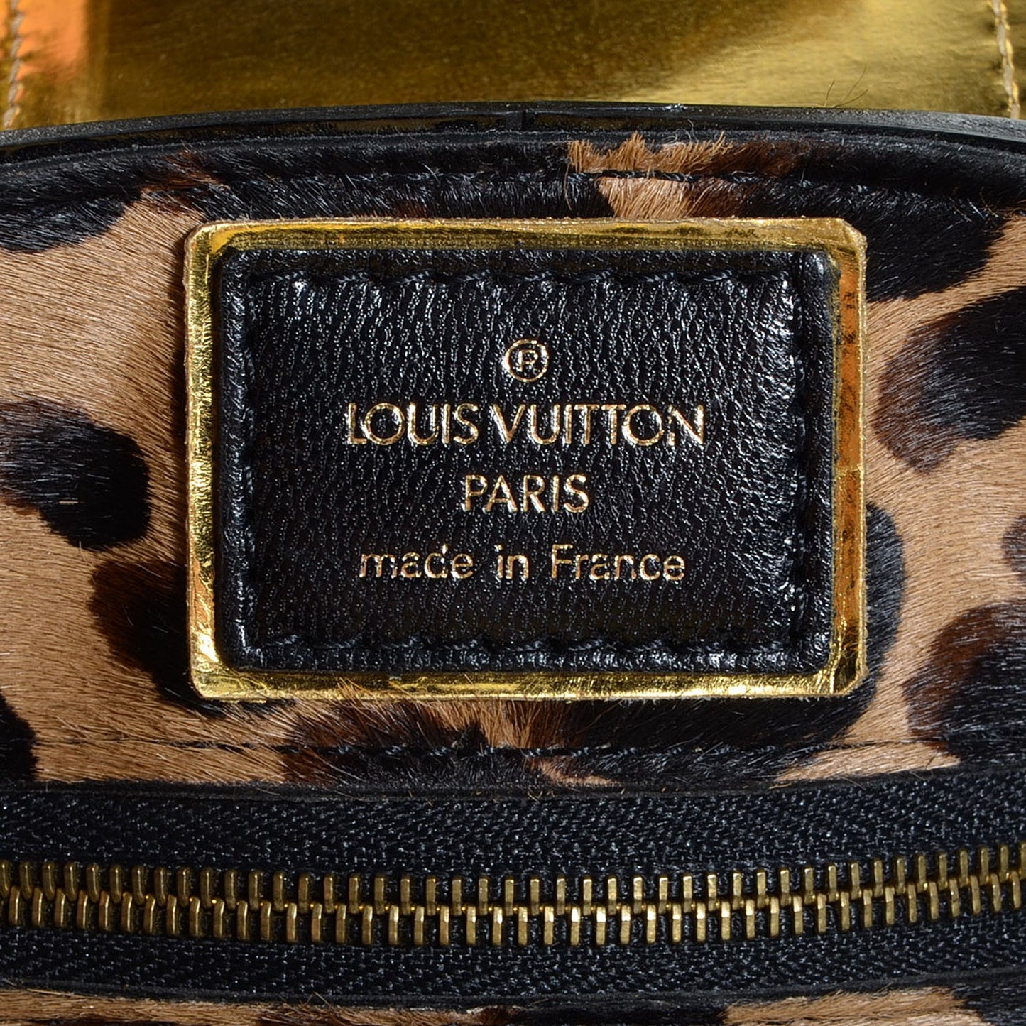 Monogram Leopard Polly