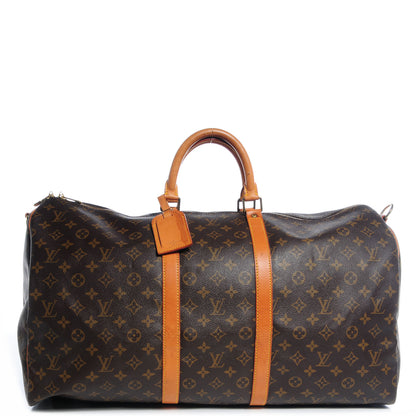 Louis Vuitton Monogram Keepall Bandouliere 55 1 of 7