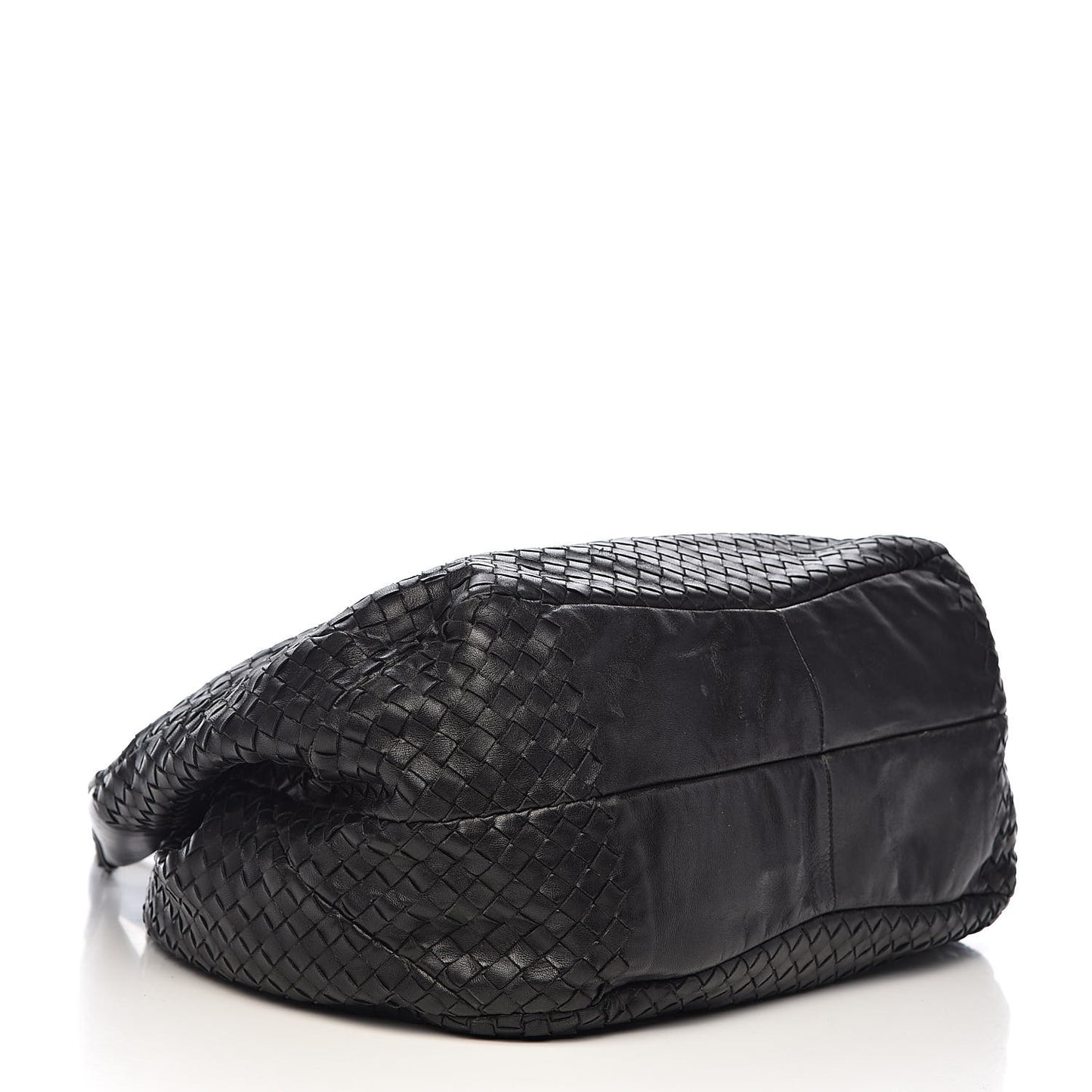 Nappa Intrecciato Large Campana Black