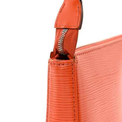 Louis Vuitton Epi Pochette Accessories NM Piment 16 of 17