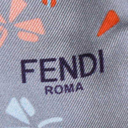 Fendi Silk Wonders Twill Scarf Ray 3 of 4