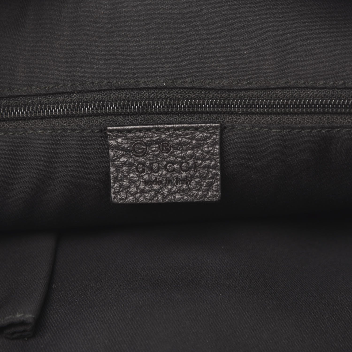 Gucci Monogram Abbey Messenger Bag Black 6 of 11