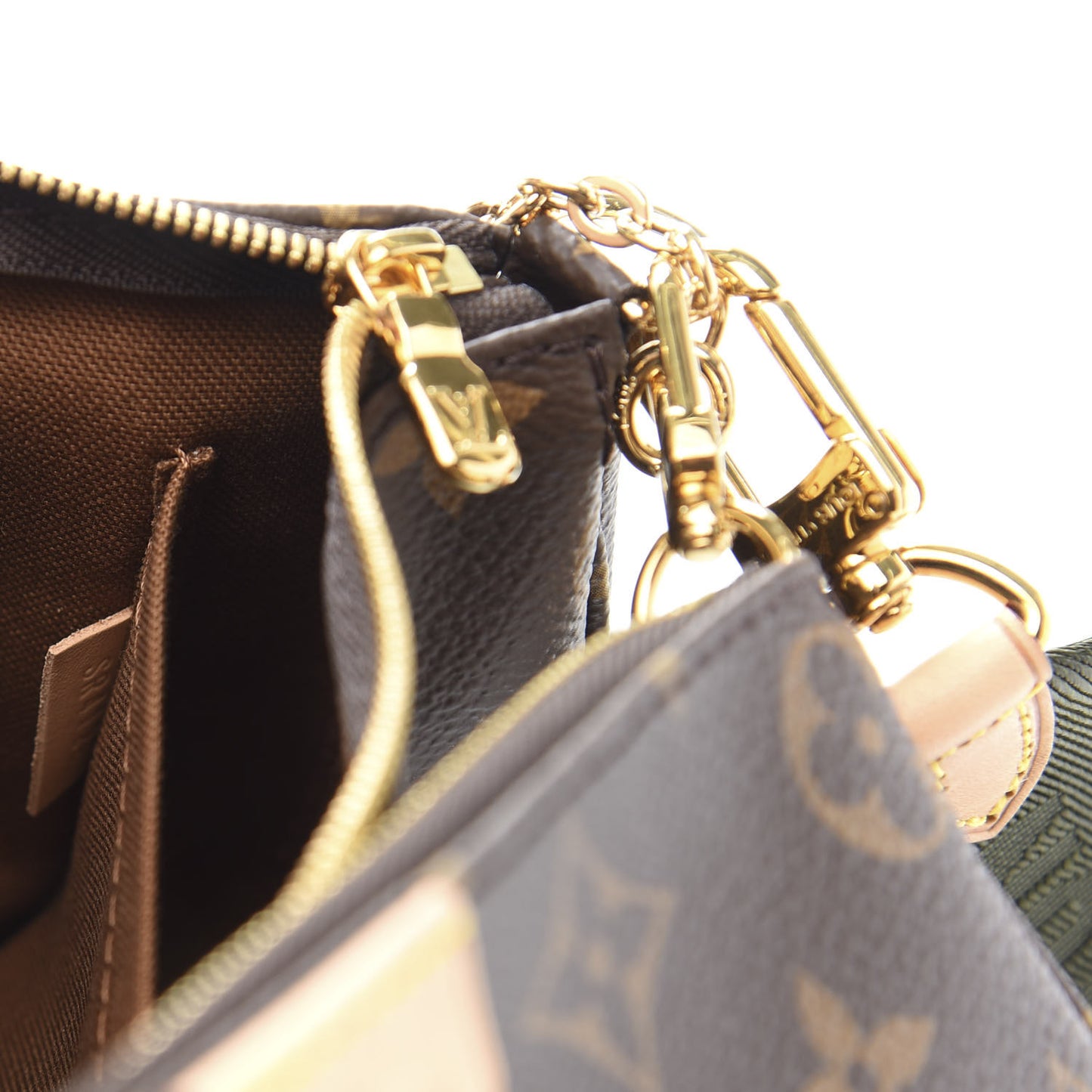 Monogram Multi Pochette Accessories Kaki