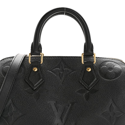 Louis Vuitton Empreinte Monogram Giant Speedy Bandouliere 25 Black 7 of 14