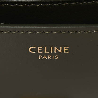 Celine Box Calfskin Small Classic Box Flap Bag Dark Olive 5 of 8