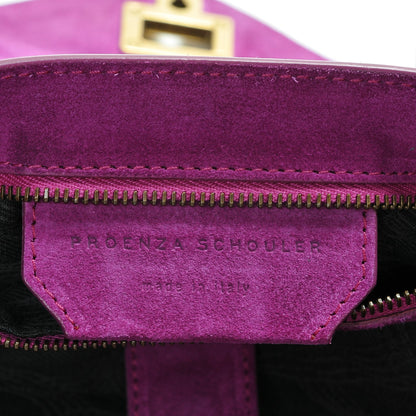 Proenza Schouler Suede Medium PS1 Satchel Grape 6 of 7