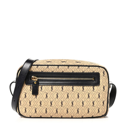 Saint Laurent Canvas Monogram All Over Camera Bag Beige 1 of 10