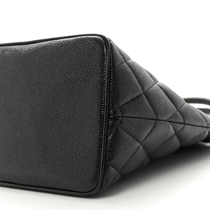 Chanel Caviar Quilted Medallion Tote Black 10 of 10