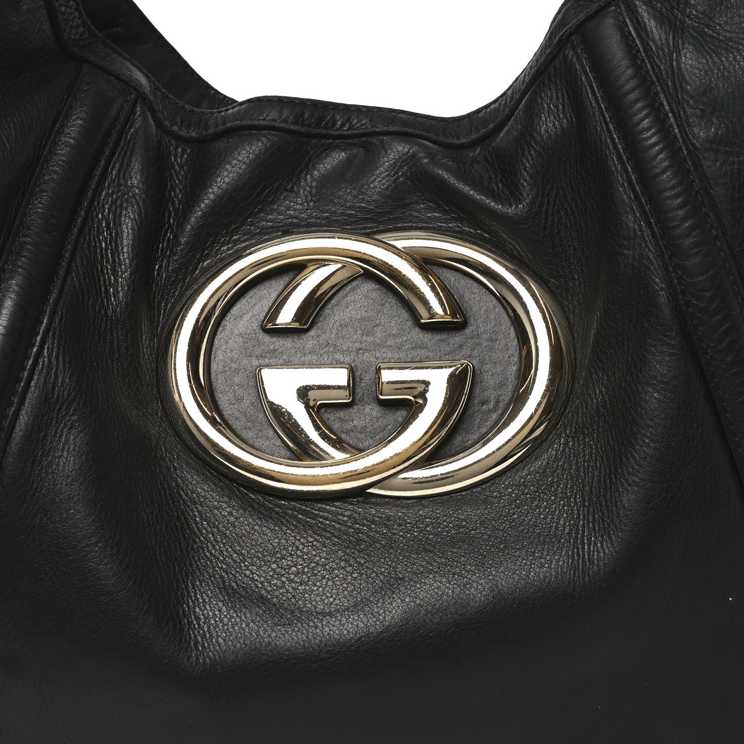 Gucci Calfskin Medium Britt Hobo Black 8 of 10