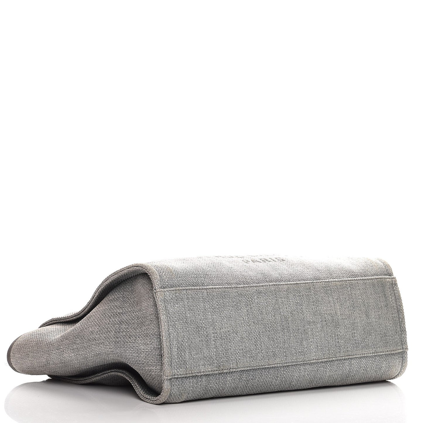 Canvas Large Deauville Tote Grey