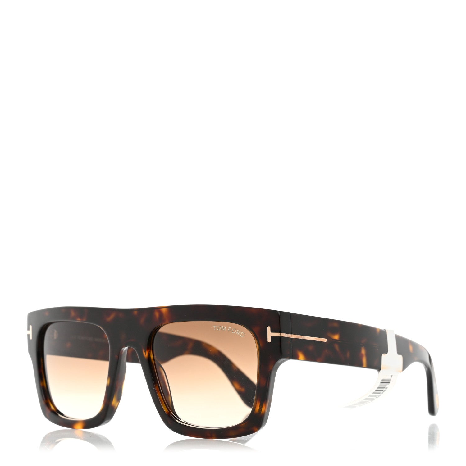 Tom Ford Fausto Sunglasses TF711 Tortoise 1 of 9